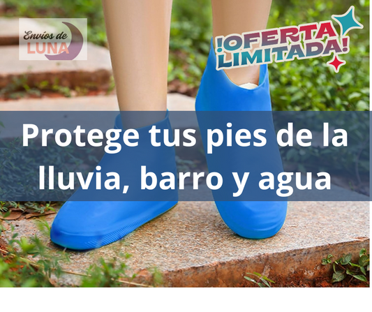 Cubre Zapatos Impermeables Unisex (disponible en color azul)