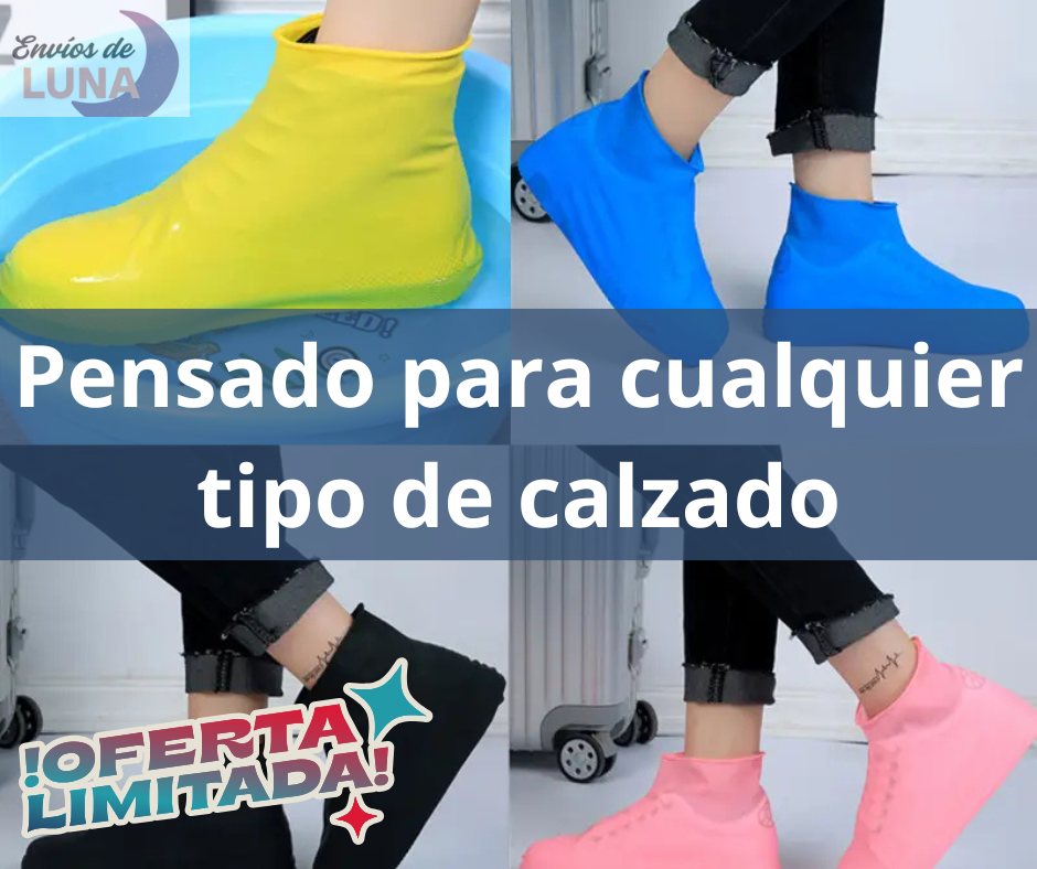 Cubre Zapatos Impermeables Unisex (disponible en color azul)